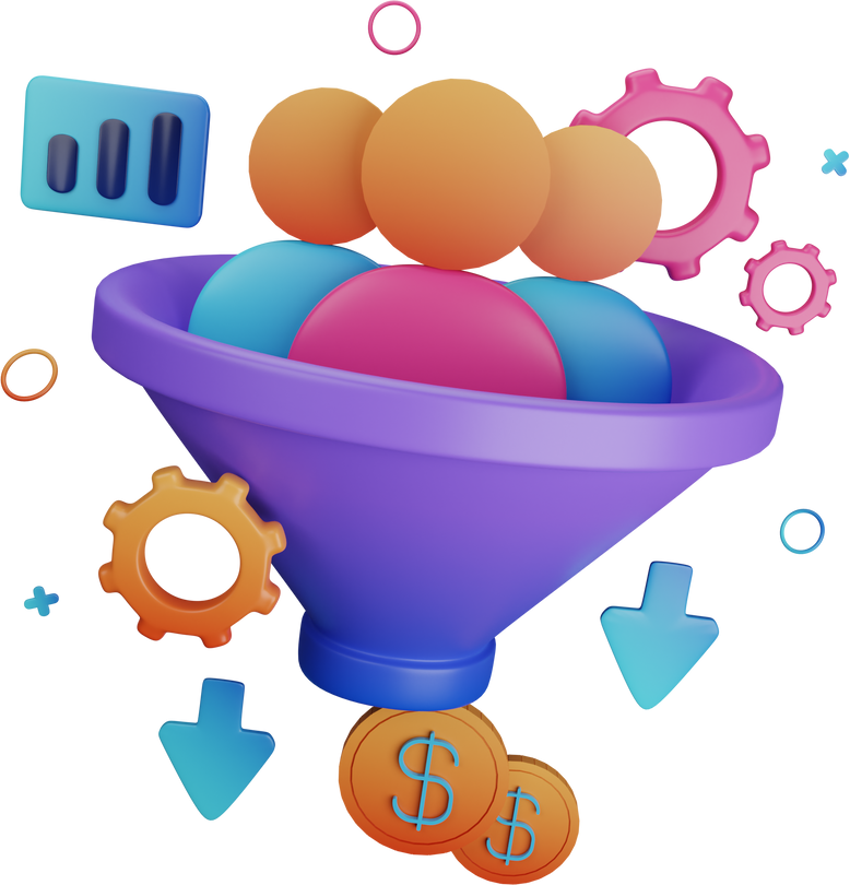 3D Conversion Funnel